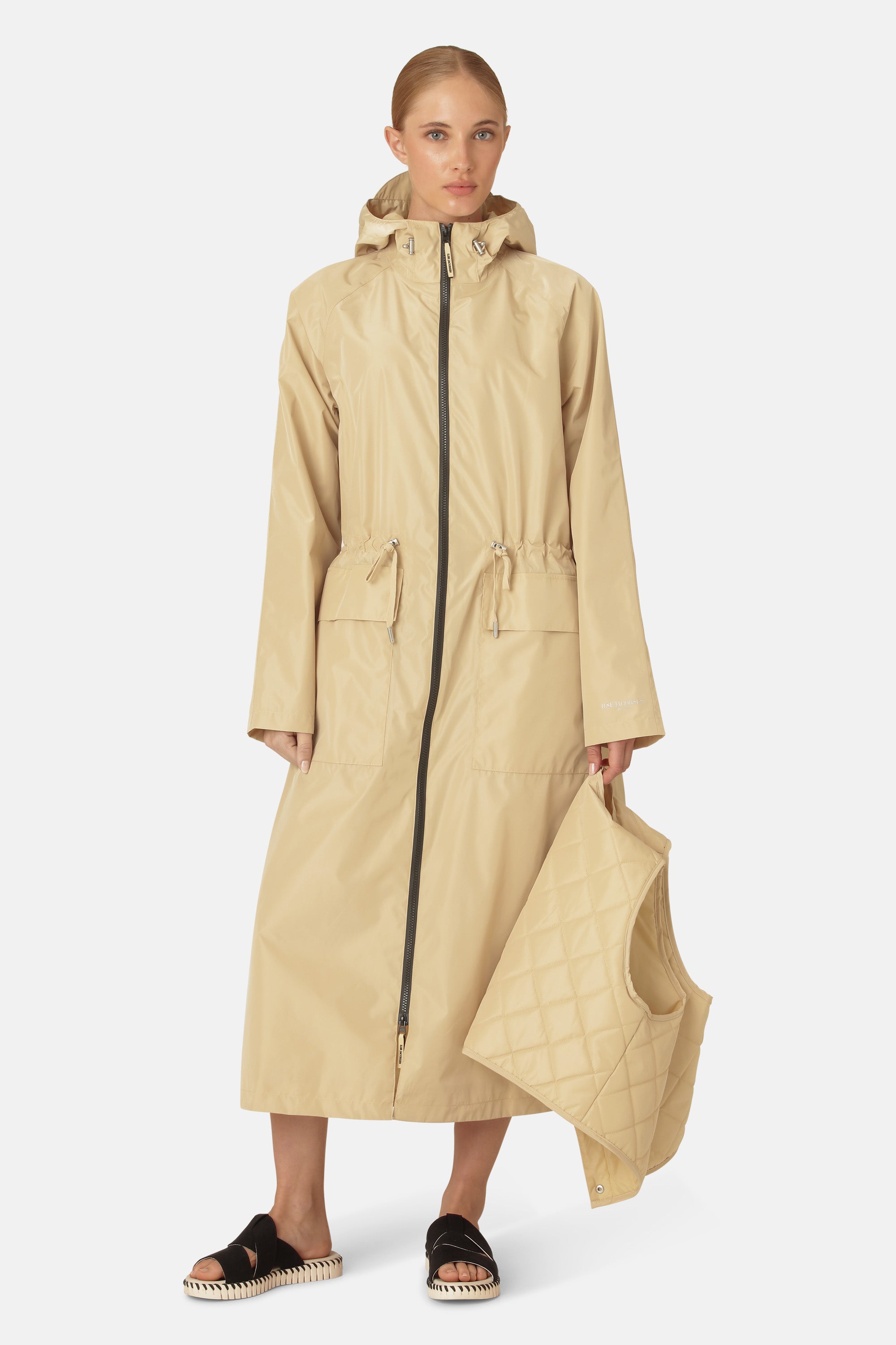 Ilse Jacobsen Hornbæk Rain Regenmantel Raincoat 191 Beige